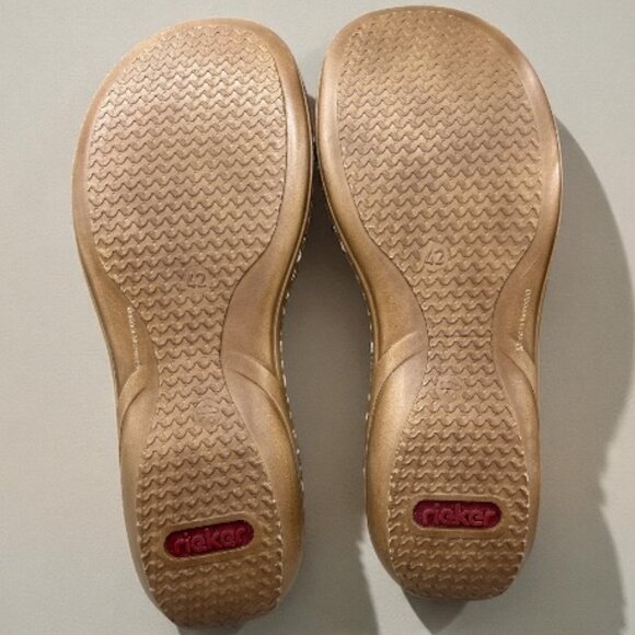 Rieker Antistress Women's Regina Sandal - White - Size US 10 / EU 42 - Picture 7 of 9